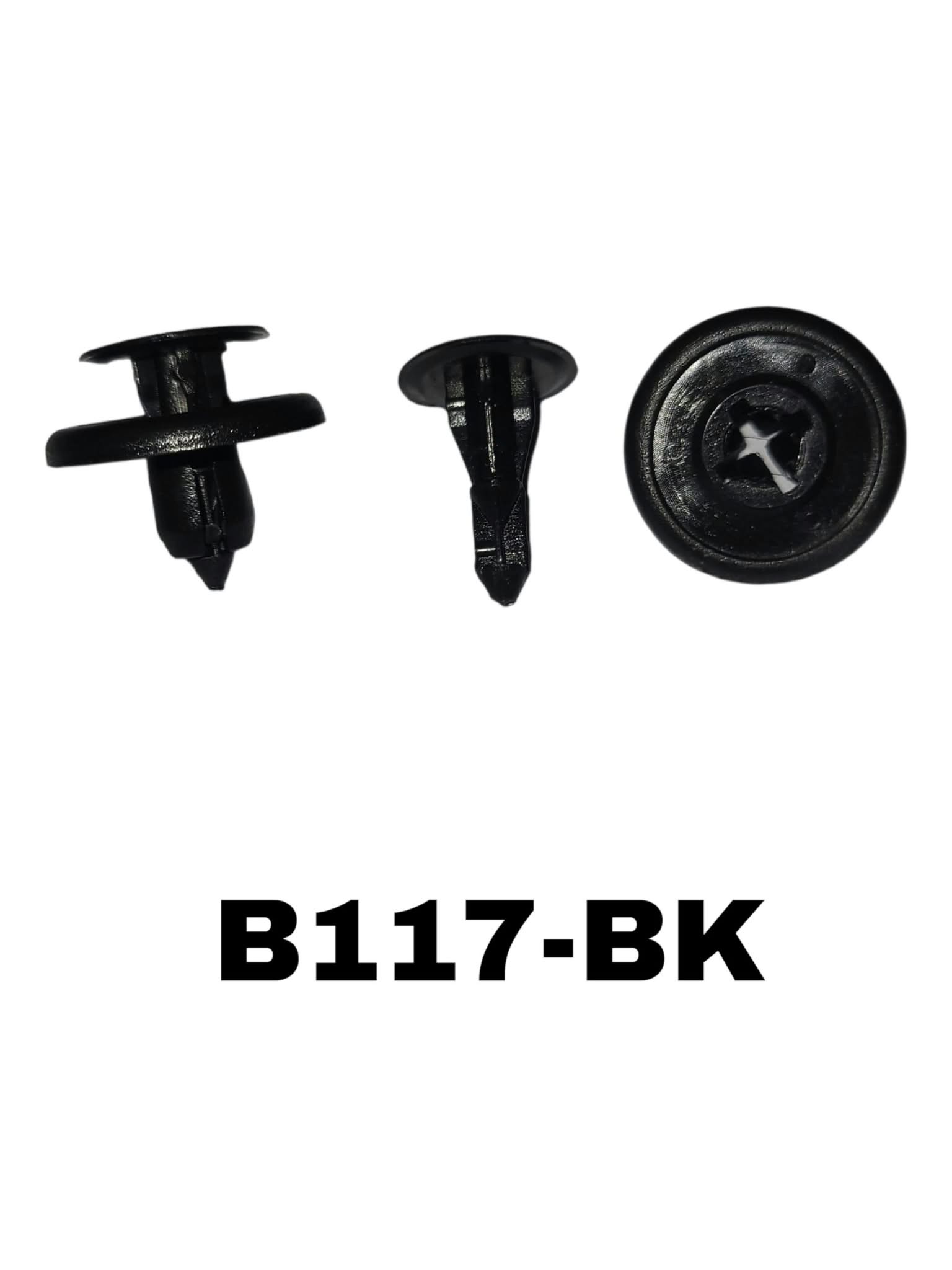 KIT DE GRAPAS ARIES "B117-BK" 100PCS COLOR NEGRO