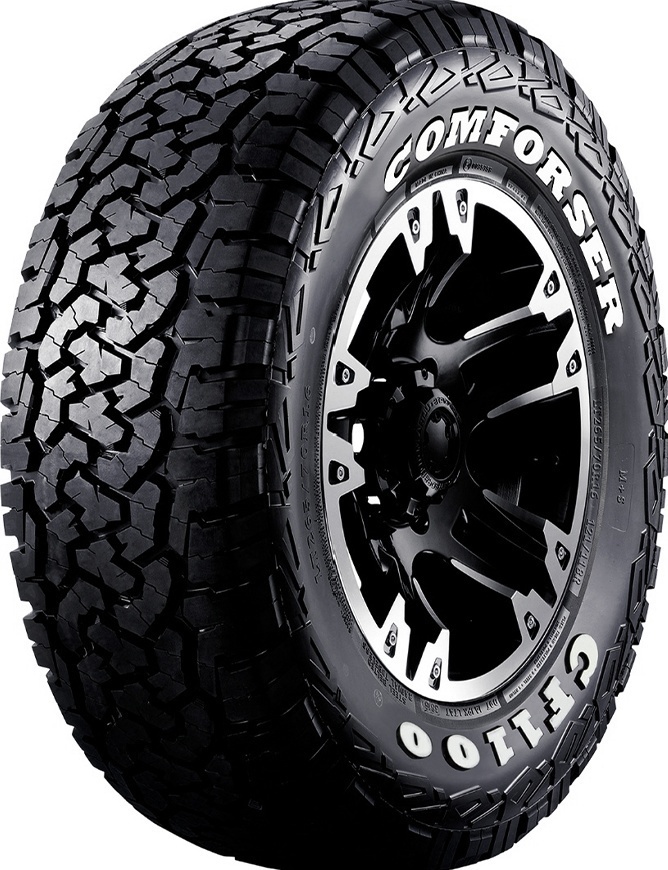 LLANTA COMFORSER "CF1100" A/T P 265/65 R17 112S TL (COCADA HUESITO Y LETRA BLANCA)