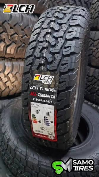 LLANTA LCH T-REX "ALL TERRAIN" A/T 265/70 R16 112S TL (COCADA HUESITO)