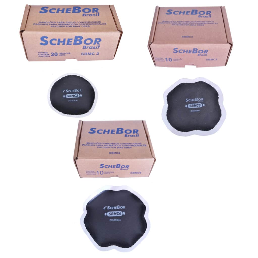 PARCHE SCHE BOR "SBMC1" DE LONA  58MM. (VD1)