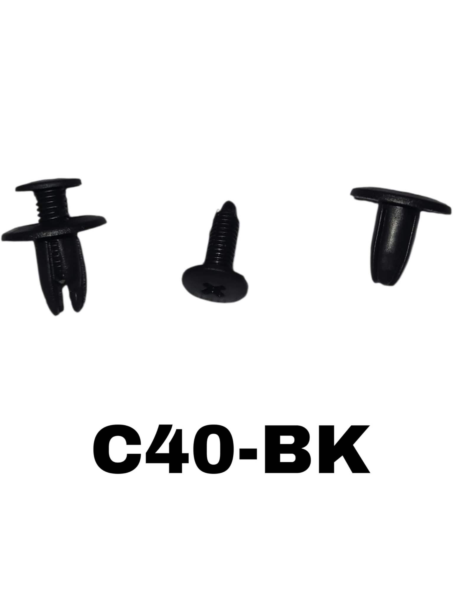 KIT DE GRAPAS ARIES "C40-BK" 100PCS COLOR NEGRO