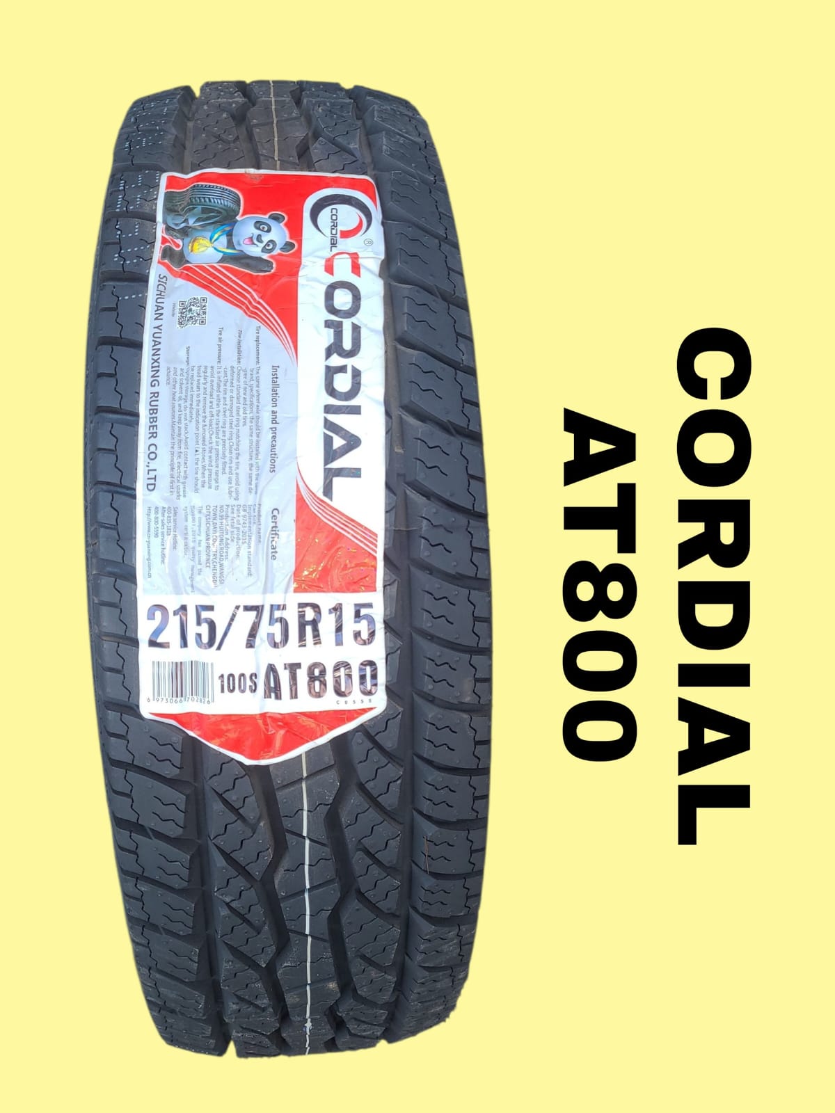 LLANTA CORDIAL "AT800" 235/70 R16 106T