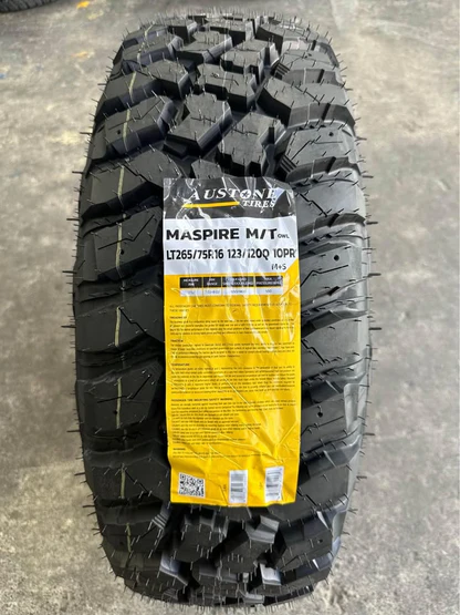 LLANTA AUSTONE "MASPIRE" M/T LT 265/70 R17 10PR 121/118Q TL