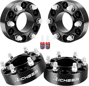 DESPLAZADOR HCW RACING NEGRO CON CENTRADOR 6*139.7 - 67.1-176 2" 50.8 ADH