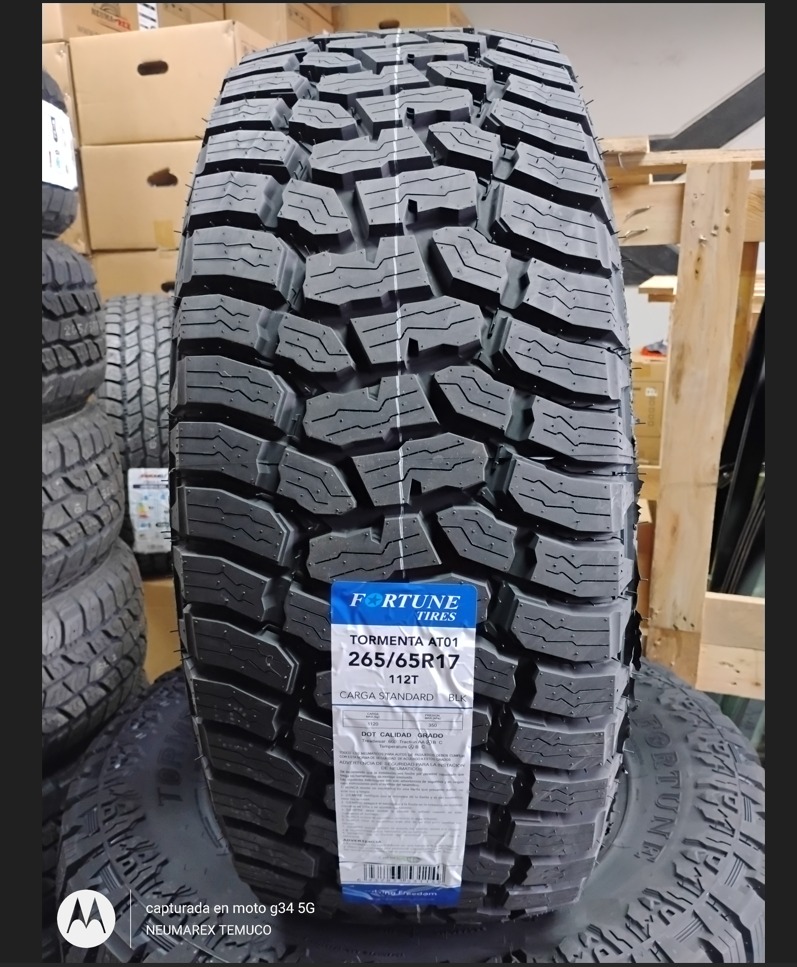LLANTA FORTUNE "TORMENTA AT01" A/T 265/65 R17 112T TL